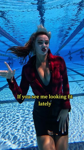174K views · 3.4K reactions | I don’t need the gym 凉沈  #underwater #fitness #relatable #fitnessmotivation #mermaid #lipsync | Kristina Makushenko | Facebook