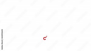 Animated Questions mark on White Background, Question marks and confusion sign, Animation symbol.