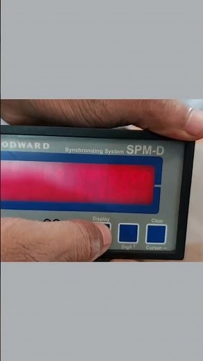Live Demo of the Woodward SPM D10 Synchronizing System 5448 890 C