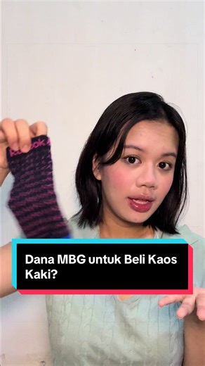 Dana MBG untuk Kaos Kaki: Pemakaian Anggaran Kontroversial