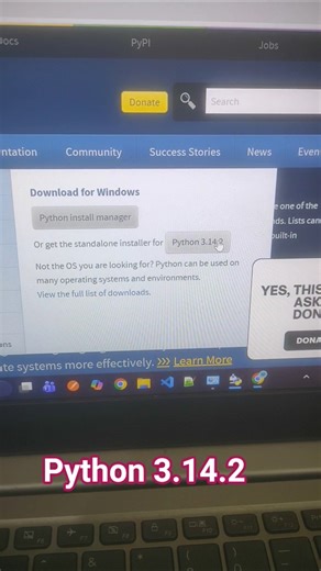 Python | How to install latest version of Python 3.14.2 #shorts #coding