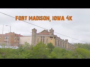 Shadowed By A Maximum Security Prison: Fort Madison, Iowa 4K.