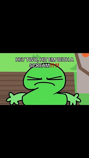 Two's Silly Scream Moments in BFDI & TPOT