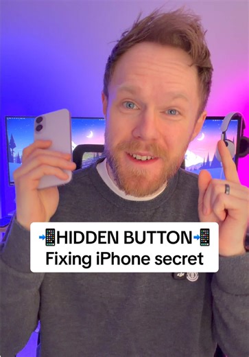 This is the iPhone Back Tap fix you needed ✅ sometimes iOS just doesn’t pick the taps up 📲 but I find this method works much more consistently 🍏 the mysteries of Apple design 😅 #iphone #iphone17 #apple #iphonetips #ios