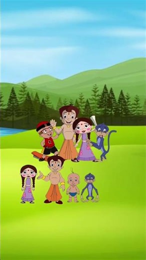 chhota bhim cartoon Kahani #VFX #cartoon #short