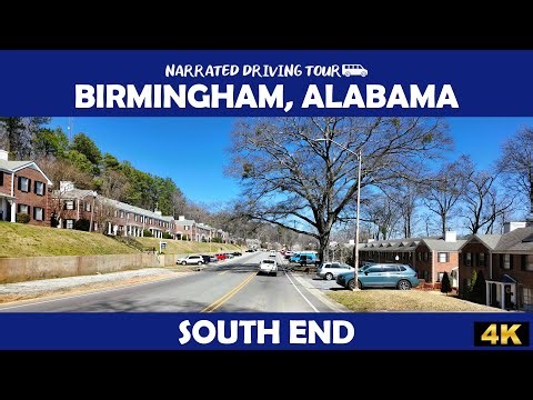 🚗 Birmingham, Alabama 🌆 4K Drive
