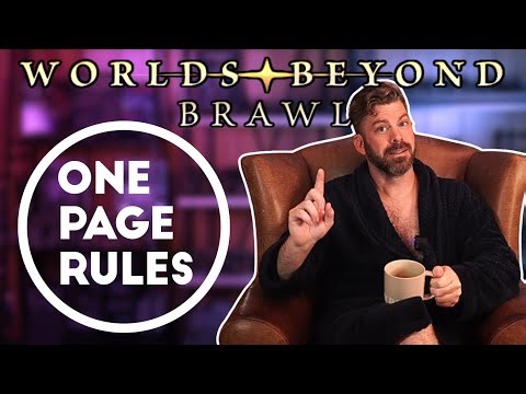 One Page Rules, this is awesome!