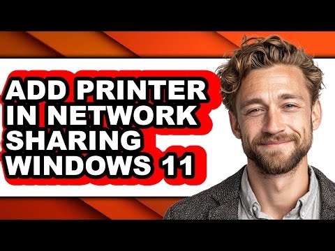 How to Add Printer in Network Sharing Windows 11 (only Way)