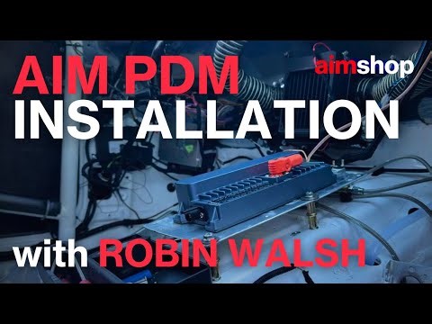AIM PDM INSTALL + ECU RELOCATION W202 AMG TRACK CAR | AimShop w/ Robin Walsh