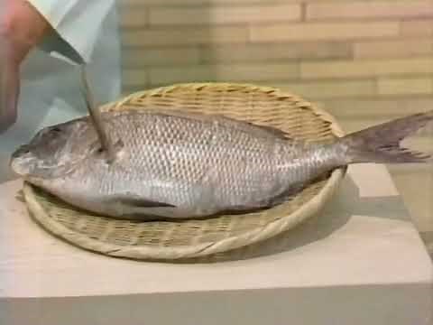 土井勝 「たいの皮霜造り」 1992/04/01