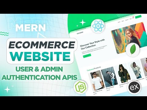 Day 8 | MERN Stack eCommerce Website | User & Admin Authentication APIs | PHP Tech Life Hindi