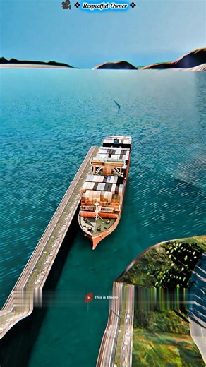 🚢 You Won't Believe How These Giant Ships Cross From One Ocean to Another! 😱🌊