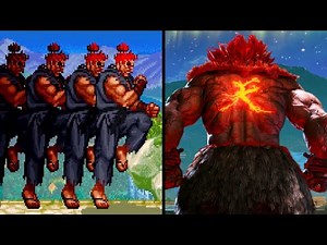 Evolution Of Akuma Super Moves (1995- 2024)
