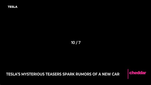 Tesla’s Mysterious Teasers Spark Rumors of a New Car