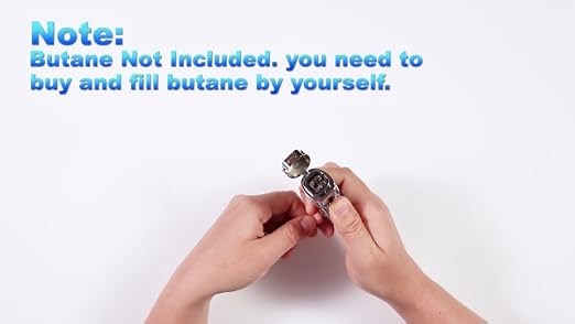 Boonfire Torch Lighter, Butane Fuel is Not Included.