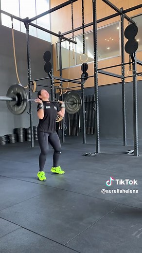 Bear complex 🐻 #crossfit #crosstraining