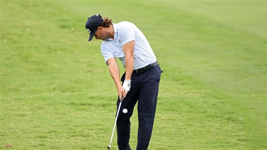 Moore's bogey-free 62 good enough to take lead at CJ Cup Byron Nelson