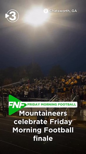 2.5K views · 319 reactions | A SAD GOODBYE: This Friday Morning Football season went out with a bang, all thanks to the Mountaineers. North Murray High School brought smoke bombs, fireworks, game day picks, and field goal kicks! Thanks for the warm welcome, we’ll see you next year! | Local 3 News | Facebook