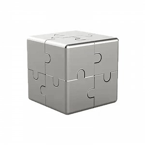[Hot Item] Three-Dimensional Variety Magic Cube Anti Stress Toy Geometry Infinite Magnetic Changeable Cube Children Reliever Fidget Gift Toys Cube