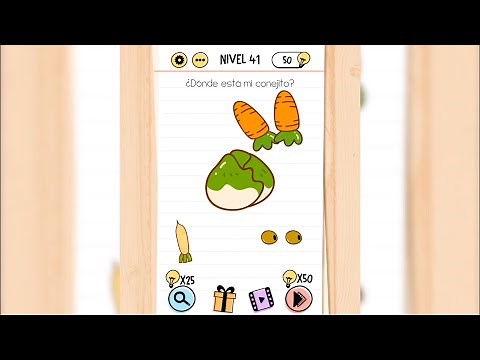 Brain Test | Nivel 41 ¿Dónde Esta Mi Conejito?
