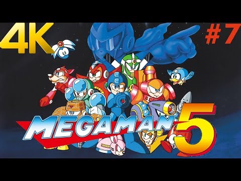 MEGA MAN 5 4K PC Gameplay #7 - Wave Man