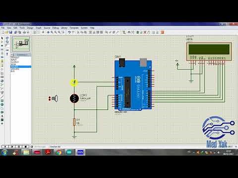 Proteus Isis | Utilisation d'une Photorésistance LDR par Arduino