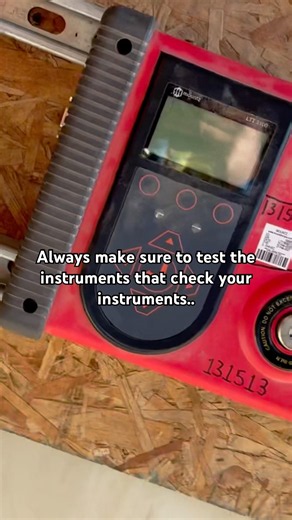 It’s sooo important to test your instruments before it tanks your quality #construction #work #how