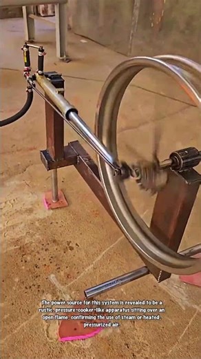 The Bicycle Rim Steam Engine: A Lo-Fi Industrial Powerhouse