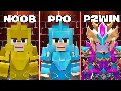 Noob Vs Pro Vs Pay2Win in Bedwars! | Blockman Go Bedwars