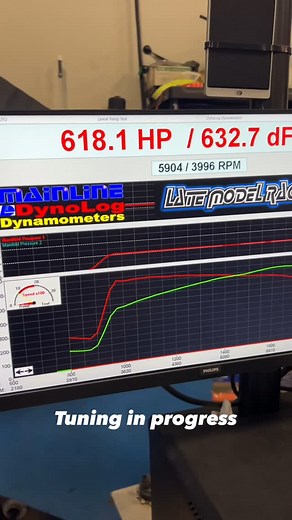 Late Model Racecraft on Instagram: "Tuning in progress on this CTS-V3 with our 800HP package"