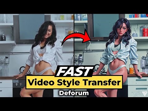 Style Your Videos with Stable Diffusion & Deforum (Video 2 Video)