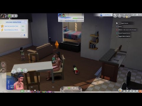 The Sims 4 PS5 The Love Family Rags to riches Ep8~Full house ..family of 8 trying to make it