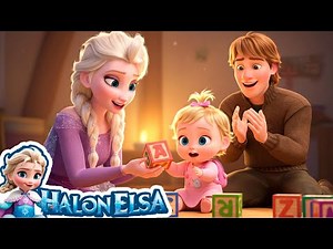 👶 ABC Games with Elsa's Babies & Kristoff! 🍎 | Frozen Elsa Disney Princess Learning - Halon Elsa
