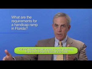 What are the Requirements for a Handicap Ramp in Florida?