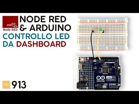 Control an LED on Arduino from the Node-Red dashboard