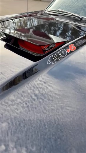 Hodge Restorations on Instagram: "#Plymouth #GTX #6bbl #Black #Airgrabber"