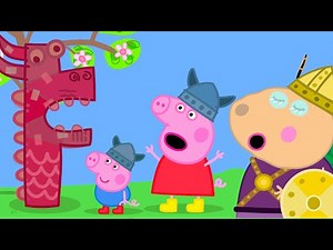 Peppa Pig And George Learn About Viking History | Kids TV And Stories