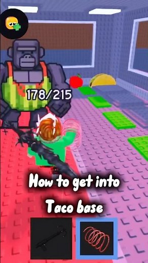How to get into taco base in roblox find the brainrot #helpful #roblox #findthebrainrot