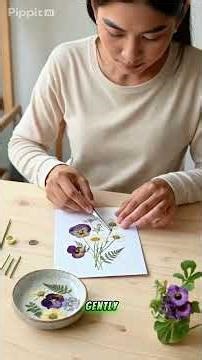 How to Make Beautiful Pressed Flower Greeting Cards