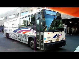 New Jersey Transit: Bus Fanning at Newark Penn Station