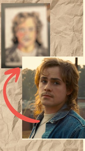 “Billy Hargrove Drawing 🖤 | Stranger Things Fan Art”#shorts