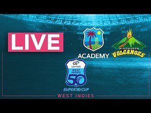 🔴 LIVE WI Academy v Windward Islands | CG United Super50 2024
