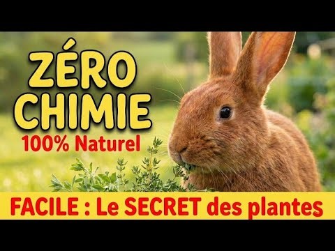 ​Élever des lapins FACILEMENT et en bonne santé grâce aux plantes médicinales