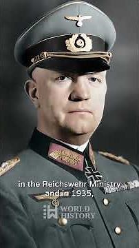 German General Who Rose Through Hitler's Army: Friedrich Fromm #history #ww2 #warcriminals