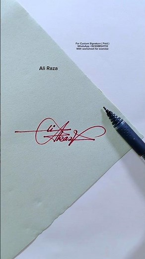 Your name's signature | Unique signature ideas | #signature