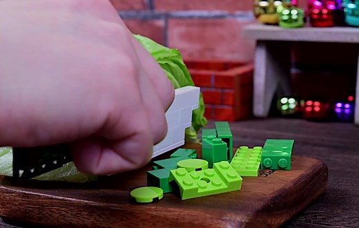 340K views · 993 shares | LEGO In Real Life: Making a Salad (Created by tomosteen https://bit.ly/3cFAE40) | Beyond the Brick | Facebook