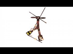 The Monospinner: a controllable flying vehicle with a single moving part