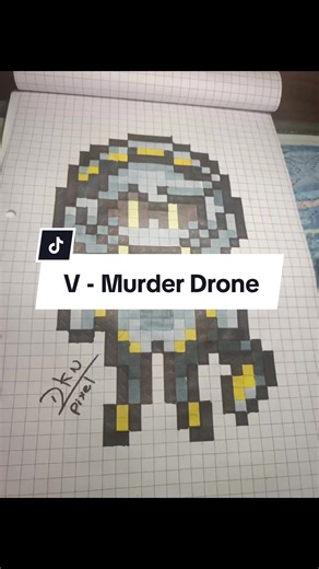 Tutorial de Pixel Art con V de Murder Drones