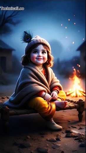 “Radhe Radhe If You Believe🥰 ”#RadheRadhe#Little#KrishnaVibes#HareKrishna#BhaktiReels##technicalleo