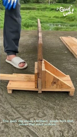 DIY Woodworking Hack: One-Man Job Made Easy